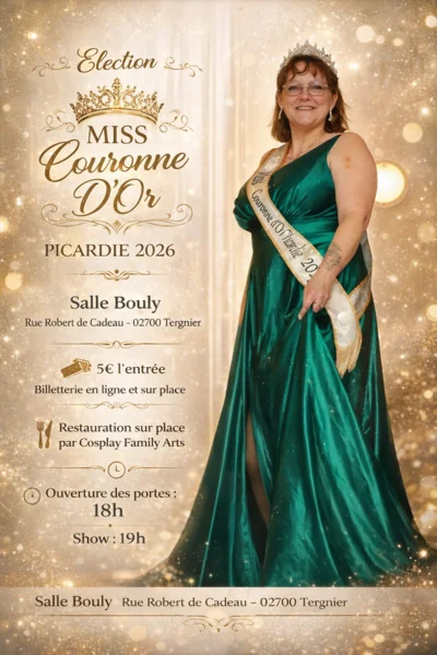 Élection Miss Couronne d'or Picardie 2026
